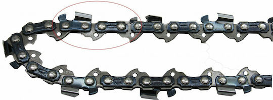 Visco Parts 150-56Μ Chainsaw Chain with Pitch 3/8"LP, Gauge .050"-1.3mm & Number of Guides 56E