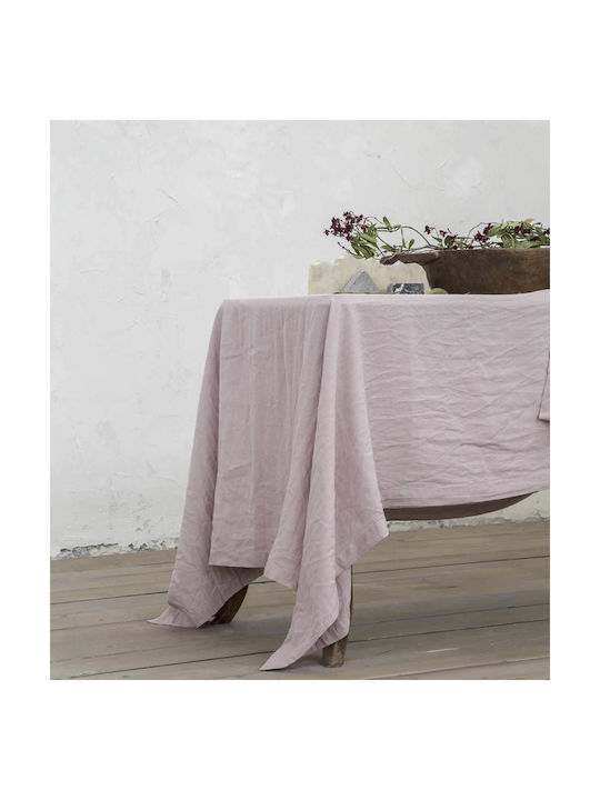 Nima Linho Platzdeckchen Stoff Rosa 50x30cm 22518 2Stück