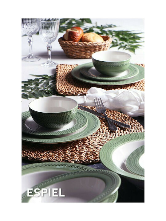 Espiel Round Wicker Placemat Brown 40cm