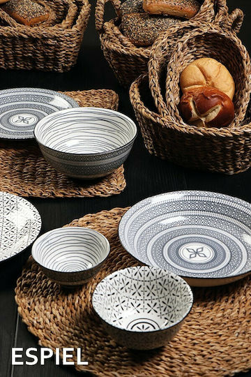 Espiel Placemats Rotund Din paie Maro 40cm 1buc