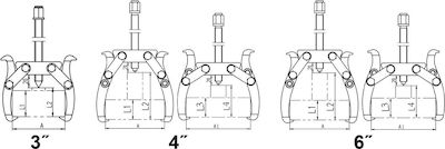 Ingco Puller Tool Bipod