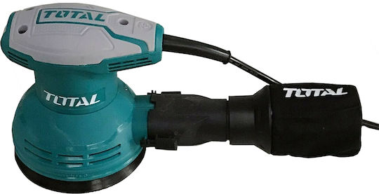 Total Έκκεντρο Τριβείο Χούφτας 125mm Ρεύματος 320W με Σύστημα Αναρρόφησης