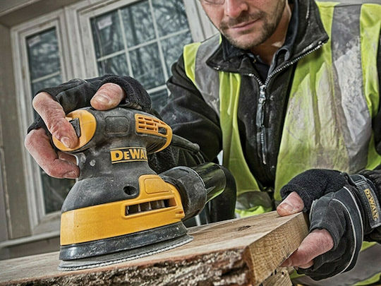 Dewalt Έκκεντρο Τριβείο 125mm Ρεύματος 280W με Ρύθμιση Ταχύτητας και με Σύστημα Αναρρόφησης