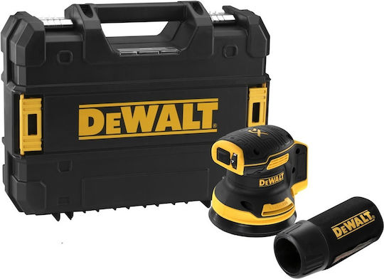 DEWALT Έκκεντρο Τριβείο 125mm Μπαταρίας 18V Solo με Ρύθμιση Ταχύτητας και με Σύστημα Αναρρόφησης