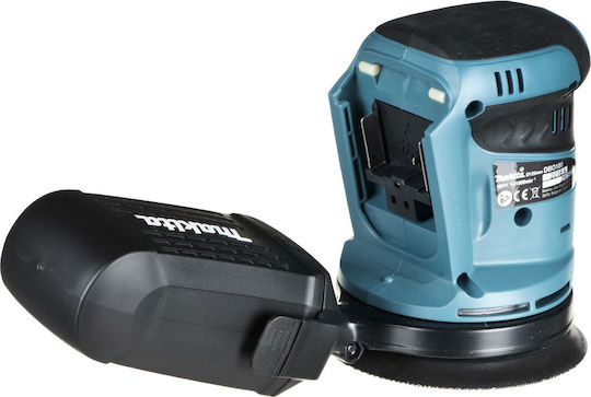 Makita Solo Battery Powered Eccentric Sander 125mm Battery 18V with Speed Control and with Suction System