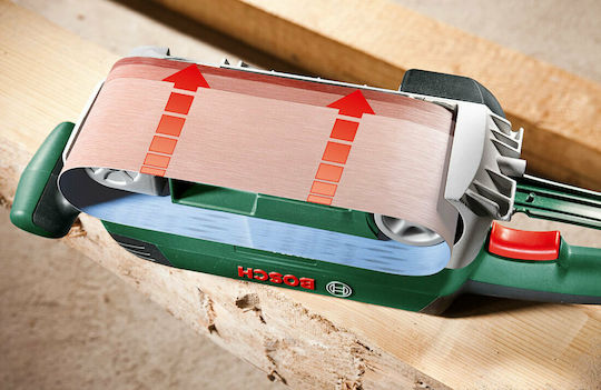 Bosch PBS 75 A Electric Sander Belt 710W with Suction System 06032A1000