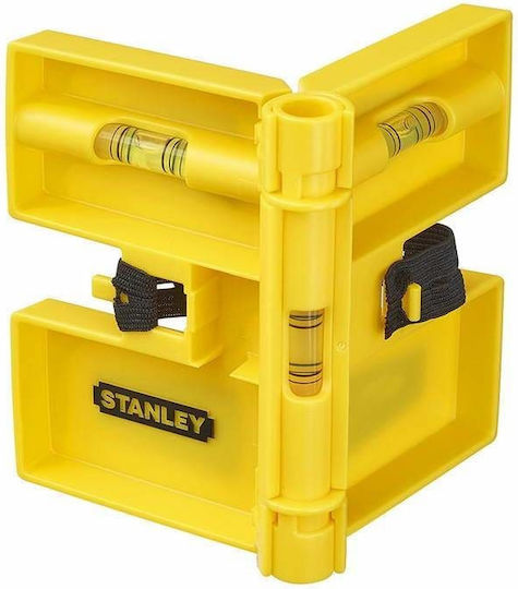 Stanley 0-47-720 Kunststoff Wasserwaage Magnetisch mit 3 Augen
