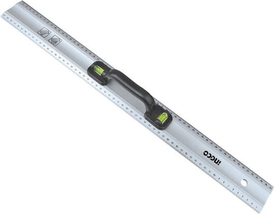 Ingco HAR01060 Wasserwaage Aluminium 60cm mit 2 Augen
