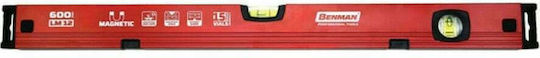 Benman Spirit Level L12 Αλφάδι Αλουμινίου 40εκ. με 2 Μάτια