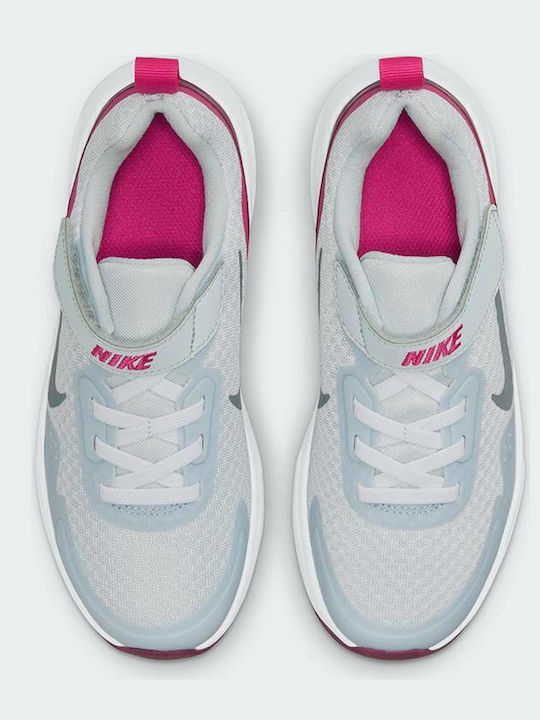 Wearallday Αθλητικά Παιδικά Παπούτσια Running με Σκρατς Γκρι