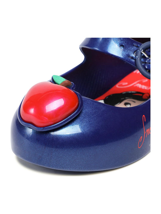 Παιδικές Μπαλαρίνες με Σκρατς Λουστρίνι Navy Μπλε