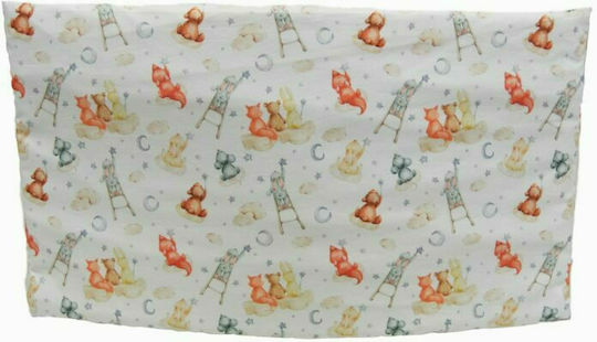 Decocraft Night Sky Crib Bumpers Classic Inside Orange 25x150cm