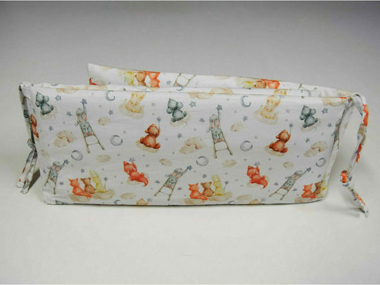 Decocraft Night Sky Crib Bumpers Classic Inside Orange 25x150cm