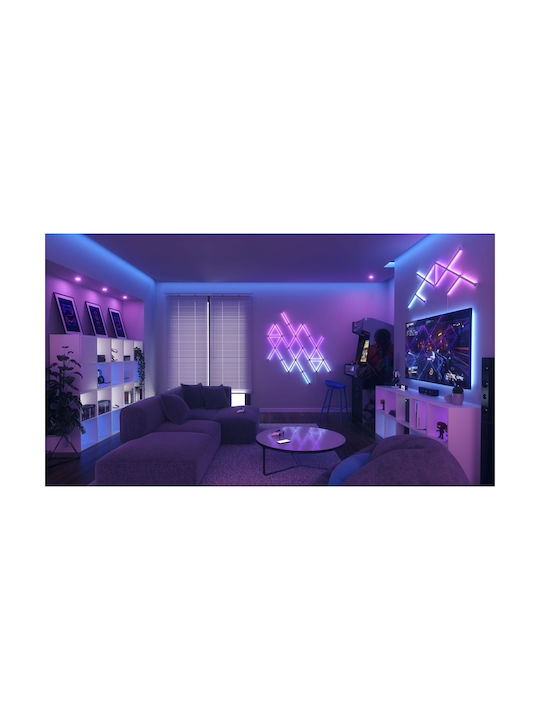Nanoleaf Διακοσμητικό Φωτιστικό LED RGB 3τμχ