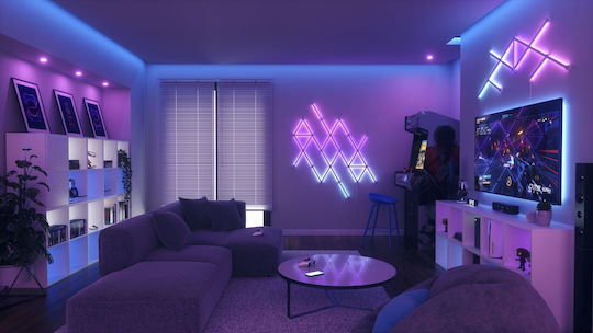 Nanoleaf Lampa Decorativă Inteligentă LED RGB 3 Buc