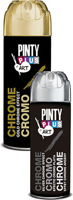 Motip Dupli Σπρέι Βαφής Deco Effect Chrome Lacquer με Νικέλ Εφέ Gold 400ml