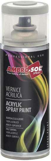 Ambro-Sol Σπρέι Βαφής V400 Ακρυλικό Agate Grey RAL 7038 400ml