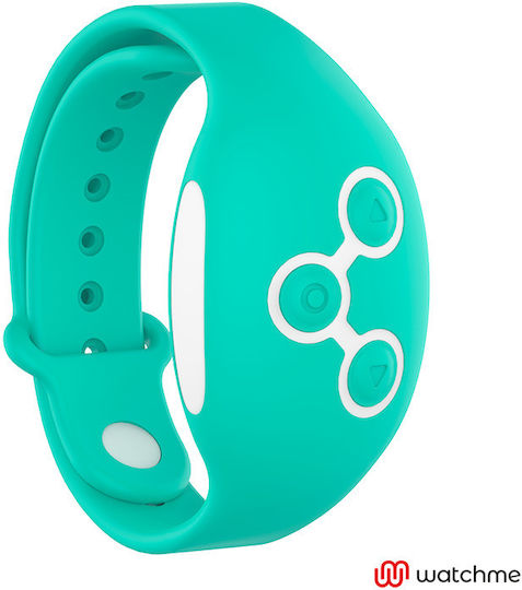 WatchMe Δονητής για Ζευγάρια με Remote Control Egg Wireless Technology Aquamarine