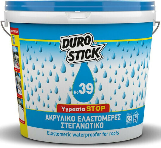 Durostick No 39 Elastomer Acryl Dichtungsmittel 15kg Weiß SΒ1015