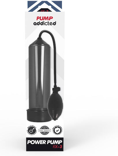 Pump Addicted Rx3 Power Pump Пенис помпа Black