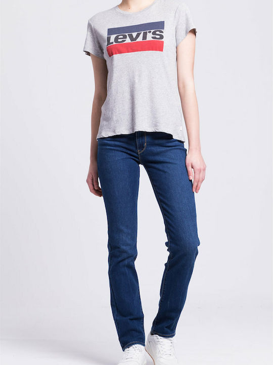 The Perfect Graphic Γυναικείο T-shirt Γκρι