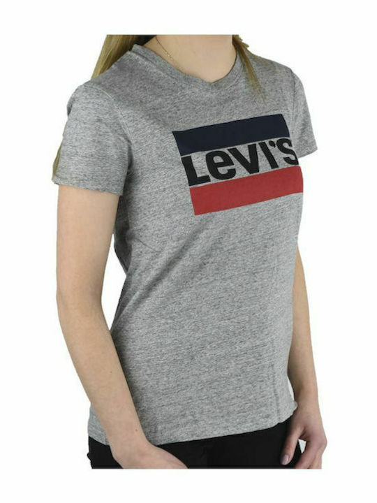 The Perfect Graphic Γυναικείο T-shirt Γκρι