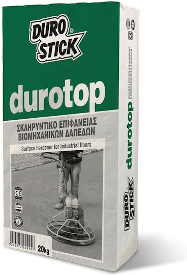 Durostick Durotop Mortar Improver Surface Hardener for Industrial Floors Gray 20kg 20kg ΔΑΧΑ25