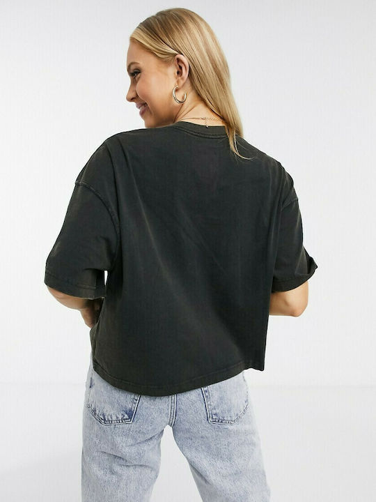 Essential Women's Crop T-shirt Black