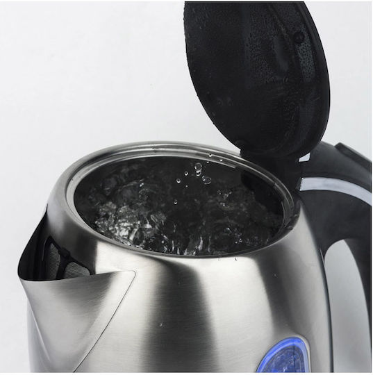 HKoenig Kettle 1.7lt 2200W Silver