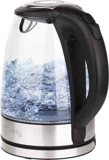 HKoenig Kettle 1.7lt 2200W Gray