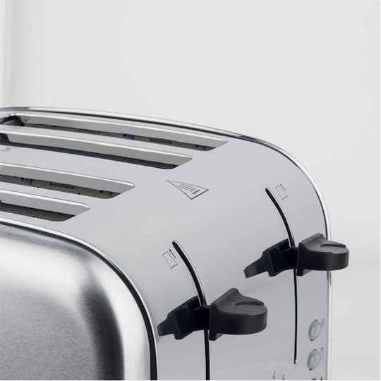 HKoenig Φρυγανιέρα 4 Θέσεων 1500W Inox