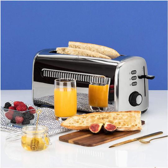 HKoenig Φρυγανιέρα 2 Θέσεων 1500W Inox
