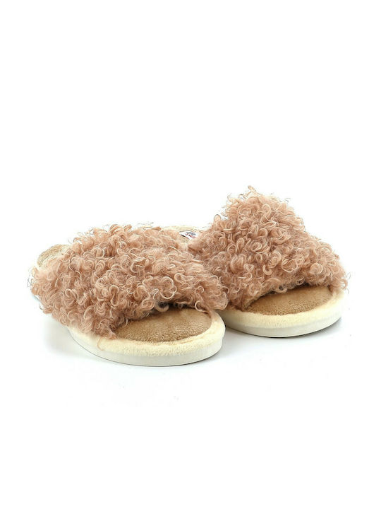 Adam's Shoes Women's Slipper In Brown Colour