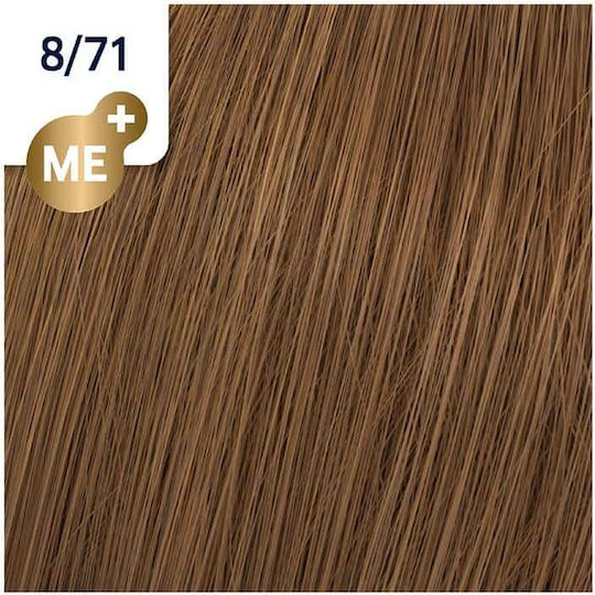 Wella Koleston Perfect Me+ Deep Browns Vopsea de Păr 8/71 Blond Deschis Maro Cenușiu 60ml