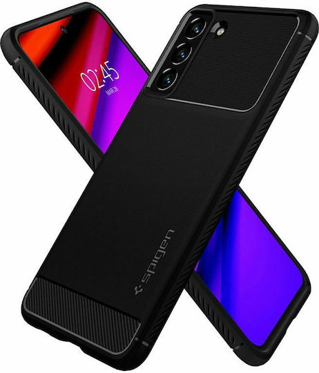 Spigen Rugged Armor Back Cover Σιλικόνης 2mm Matte Black (Galaxy S21 FE 5G)