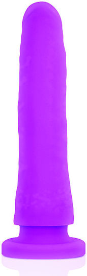 Delta Club Harness με Dildo 20cm σε χρώμα Purple