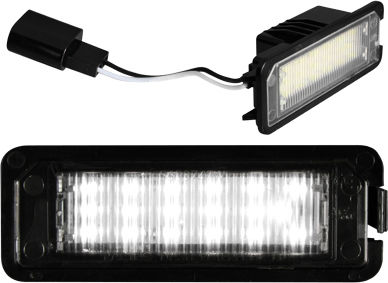 Vinstar Φώτα Πινακίδας Led 12V για Volkswagen Beetle / Golf / Lupo / Passat / Polo / Scirocco 2τμχ