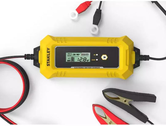 Stanley Φορτιστής Μπαταρίας Αυτοκινήτου 6/12V 4A