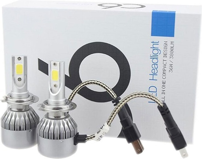 H7 Headlight C6 36W / 3800LM 2τμχ Skroutz.gr