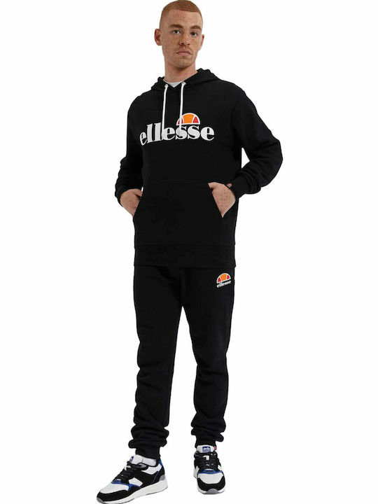 Gottero Sweatshirt mit Kapuze Schwarz