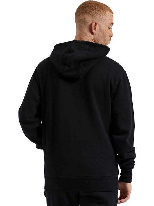 Gottero Sweatshirt mit Kapuze Schwarz