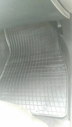 Frogum Set of Front and Rear Mats 4pcs for Opel Insignia Chevrolet Malibu 2008+ Black