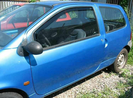 Heko Set of Windbreakers Front Car Dark Fime for Renault Twingo 2pcs