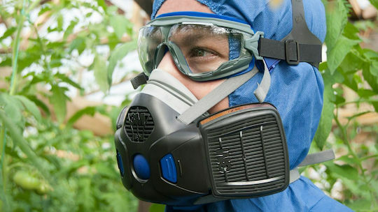 3M Mask Half Face with Replaceable Filters HF-800SD