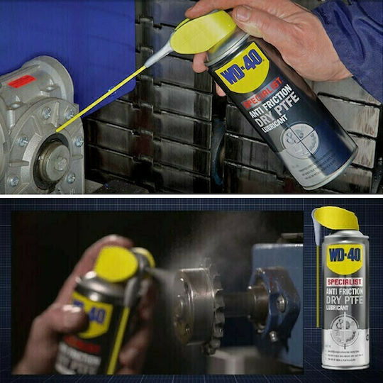 Wd-40 Specialist Anti-Friction Dry PTFE Λιπαντικό Σπρέι 400ml