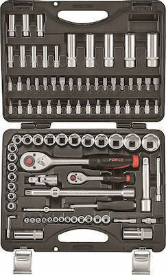Force Set Ratchet 1\4" 46pcs