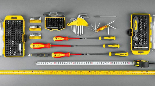 Rebel Ratschen- & Steckschlüssel-Sets 1\4" 38Stück