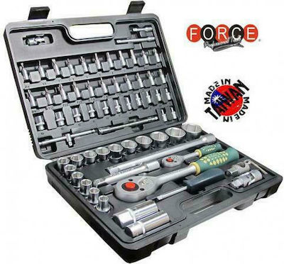 Force Set Ratchet 1\2" & 1\4" 68pcs