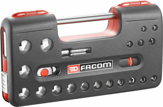 Facom Καστάνια με Καρυδάκια 1\2" 22τμχ