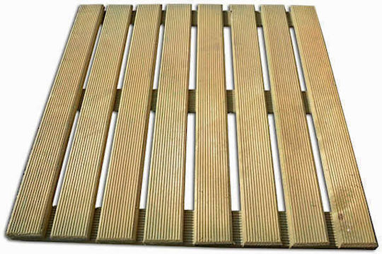 Showood Wood Garden Decking Board Fluted Tavla 100x100cm